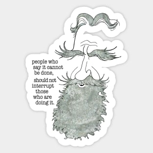 George Bernard Shaw Sticker